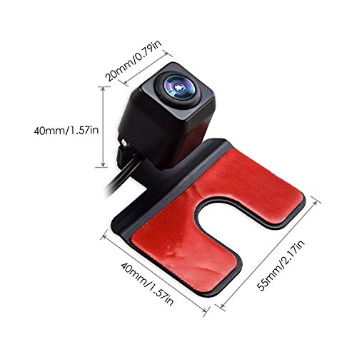 AUTO-VOX CMD24 HD Auto Rückfahrkamera Rückansicht-Kamera ideal für EU-Kennenzeichen Einparkhilfe&Rückfahrhilfe mit Weitwinkelobjektiv IP68 wasserdicht für die meisten Automodell inklusiv Truck&RV