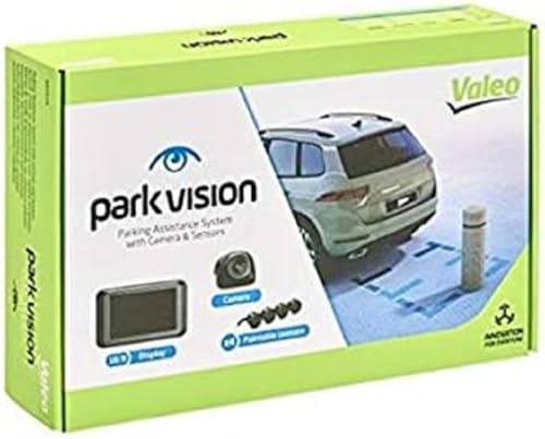 VALEO 632211 - Einparkhilfe mit Kamera & Sensoren: ParkVision Kit: 4x Sensoren + 1 Kamera + 1 TFT Display - Heckeinbau
